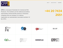 Tablet Screenshot of cfp-e.com